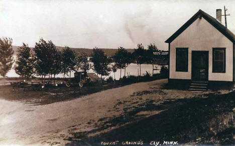 Tourist Grounds, Ely Minnesota, 1920?