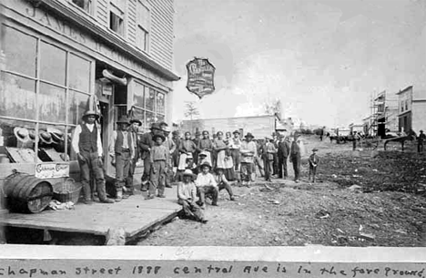 James R. Cormack and Company store on Chapman Street, Ely Minnesota, 1888