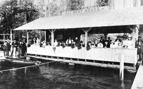 Ely Boat House, Ely Minnesota, 1900