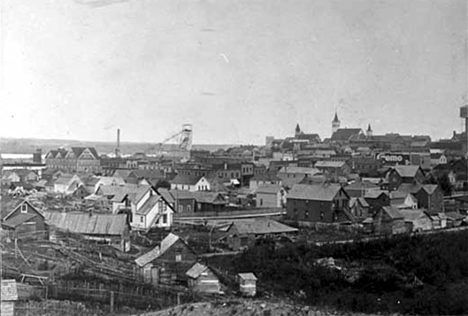 General view of Ely Minnesota, 1903