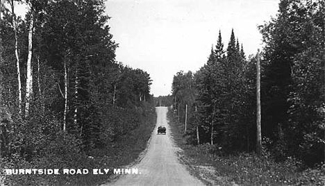 Burntside Road near Ely Minnesota, 1920