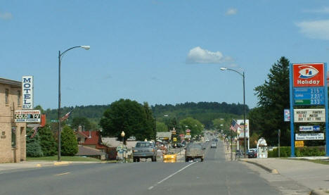 Street scene, Ely Minnesota, 2005