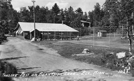 Trading Post on Burntside Lake near Ely Minnesota, 1947