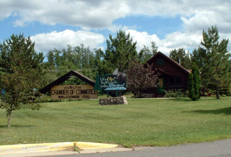 Entering Ely Minnesota from the east, 2005