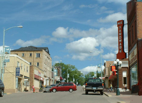 Street scene, Ely Minnesota, 2005