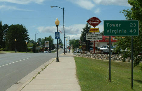 Street scene, Ely Minnesota, 2005