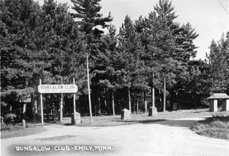 Bungalow Club, Emily Minnesota, 1930