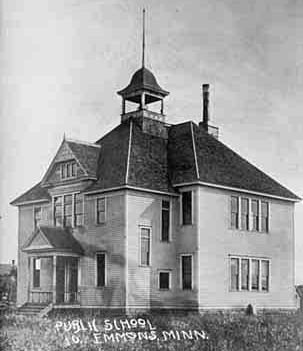Public School, Emmons Minnesota, 1905