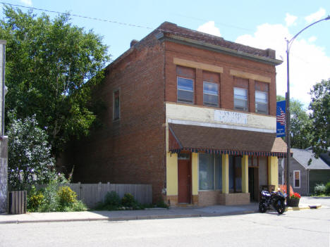 Street scene, Emmons Minnesota, 2010