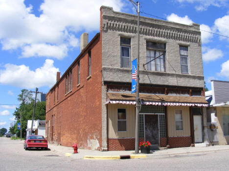 Street scene, Emmons Minnesota, 2010