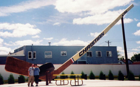 World's Largest Free Standing Hockey Stick, Eveleth Minnesota, 2007