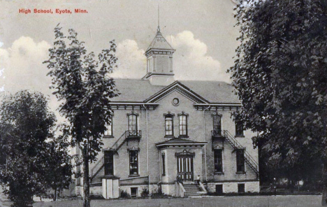 High School, Eyota Minnesota, 1912