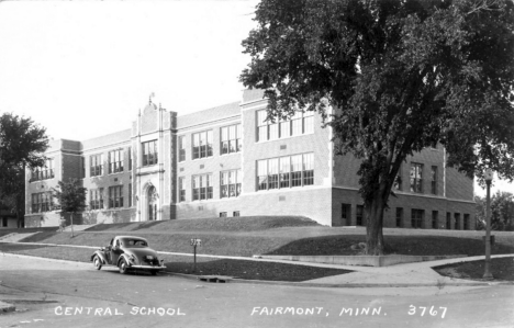 Central School, Fairmont Minnesota, 1950