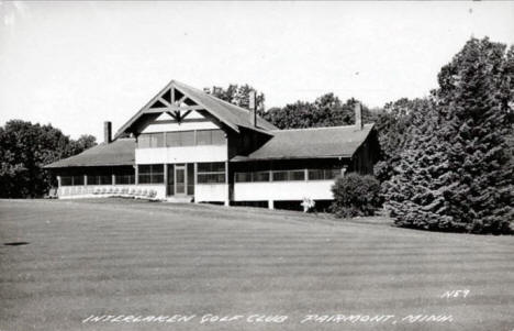 Interlaken Golf Club, Fairmont Minnesota, 1939