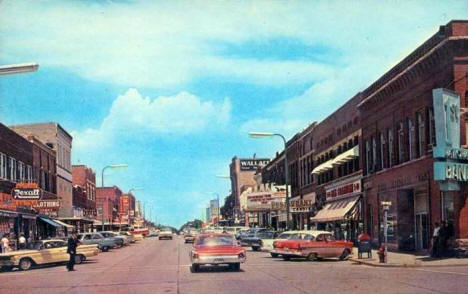 North Avenue, Fairmont Minnesota, 1964