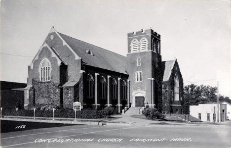 Congregational Church, Fairmont Minnesota, 1950's