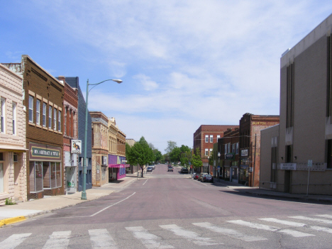 Street scene, Fairmont Minnesota, 2014