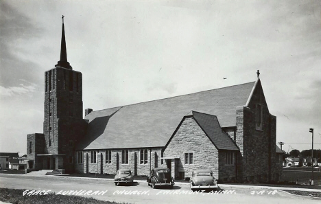Grace Lutheran Church, Fairmont Minnesota, 1950's
