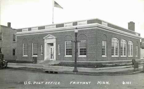 Post Office, Fairmont Minnesota, 1940's