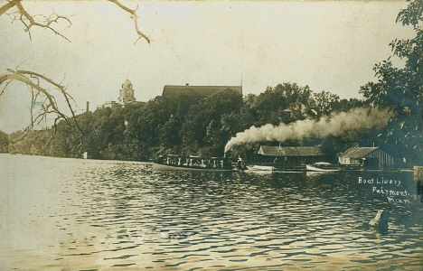Boat livery, Fairmont Minnesota, 1910's
