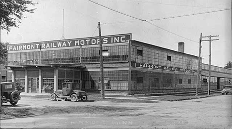 Fairmont Railway Motors, Fairmont Minnesota, 1929