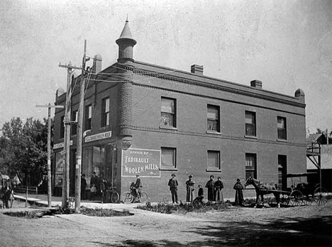 Office of Faribault Woolen Mills, Faribault Minnesota, 1897