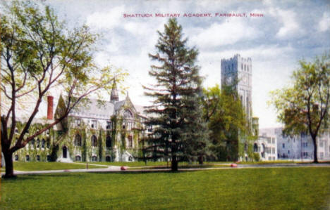 Shattuck Military Academy, Faribault Minnesota, 1908