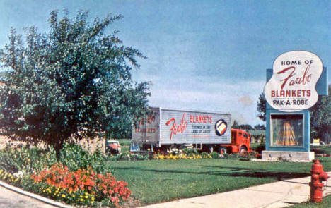 Faribo Blankets, Faribault Minnesota, 1950's