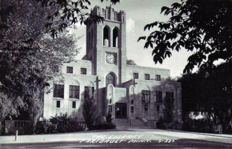 Library, Faribault Minnesota, 1950's