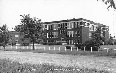 High School, Farmington Minnesota, 1942