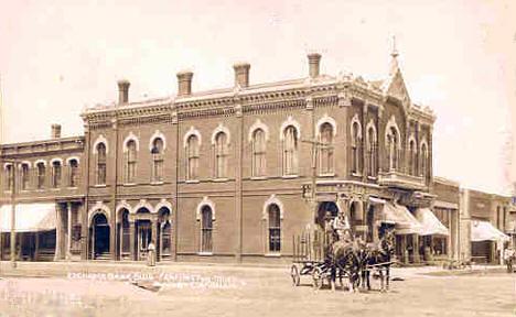 Exchange Bank Building, Farmington Minnesota, 1910's
