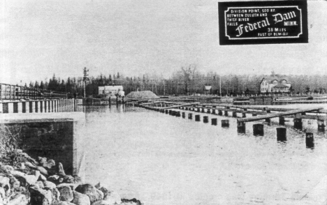 View of Federal Dam, 1911