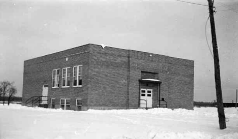 Federal Dam School, Federal Dam Minnesota, 1939