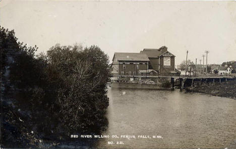 Red River Milling Company, Fergus Falls Minnesota, 1908
