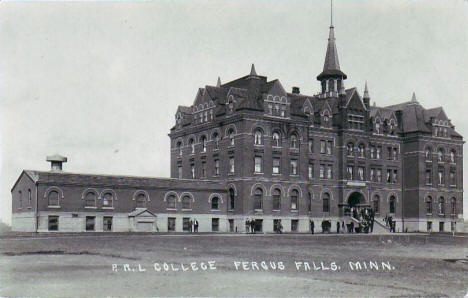 Park Region Lutheran College, Fergus Falls Minnesota, 1920's