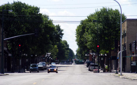 Street scene, Fergus Falls Minnesota, 2008