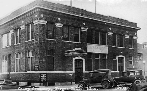 Co-op Creamery, Fergus Falls Minnesota, 1920's