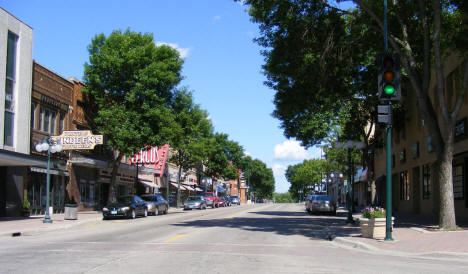 Street scene, Fergus Falls Minnesota, 2008