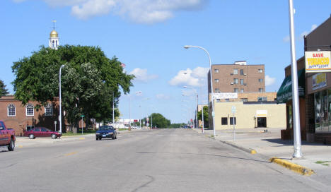 Street scene, Fergus Falls Minnesota, 2008