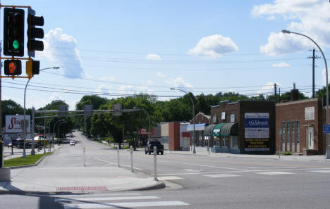 Street scene, Fergus Falls Minnesota, 2008