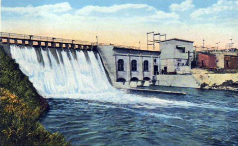 Dayton Hollow Dam, Fergus Falls Minnesota, 1940's