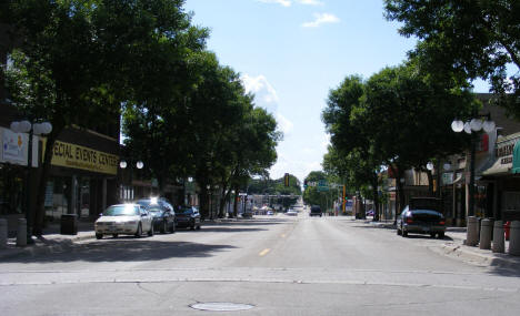 Street scene, Fergus Falls Minnesota, 2008