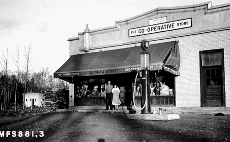 The Co-operative Store, Finland Minnesota, 1932