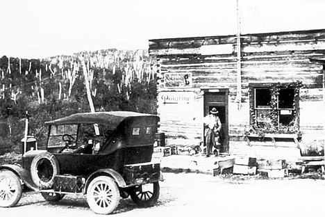 Solomon Haveri house after it was moved to John Haveri's land, Finland, 1915