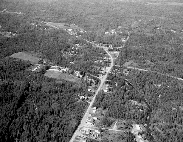 Aerial View, Finland Minnesota, 1970