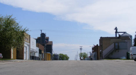 Street scene, Fisher Minnesota, 2008