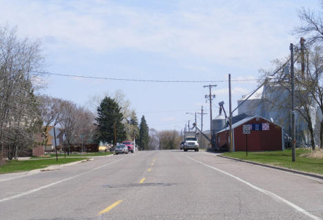 Street scene, Flensburg Minnesota, 2009