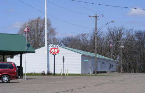 Street scene, Flensburg Minnesota, 2009