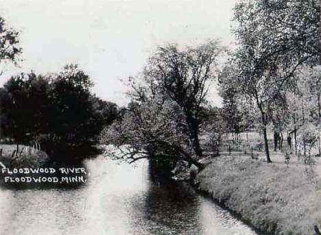 Floodwood River, Floodwood Minnesota, 1931