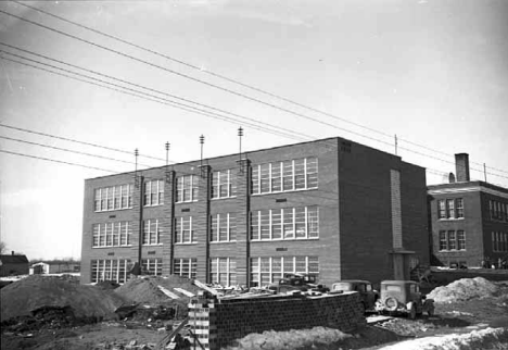 Floodwood School addition, Floodwood Minnesota, 1939